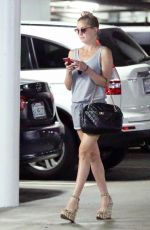 KATE HUDSON in Shorts Leaves a Medical Building in Beverly Hills
