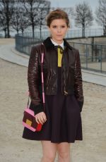 KATE MARA at Valentino Fashion Show in Paris