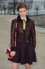 KATE MARA at Valentino Fashion Show in Paris