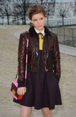 KATE MARA at Valentino Fashion Show in Paris