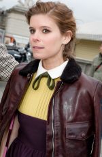 KATE MARA at Valentino Fashion Show in Paris