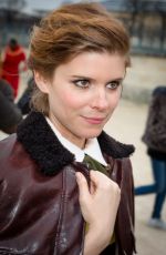 KATE MARA at Valentino Fashion Show in Paris