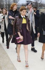 KATE MARA at Valentino Fashion Show in Paris