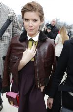 KATE MARA at Valentino Fashion Show in Paris