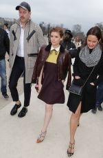 KATE MARA at Valentino Fashion Show in Paris