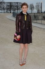 KATE MARA at Valentino Fashion Show in Paris