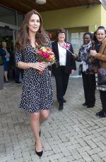 KATE MIDDLETON Arrives at The Brookhill Children