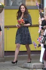 KATE MIDDLETON Arrives at The Brookhill Children