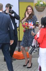 KATE MIDDLETON Arrives at The Brookhill Children