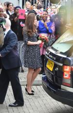 KATE MIDDLETON Arrives at The Brookhill Children