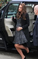 KATE MIDDLETON Arrives at The Brookhill Children
