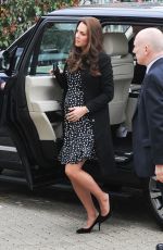 KATE MIDDLETON Arrives at The Brookhill Children