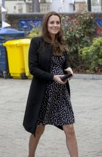 KATE MIDDLETON Arrives at The Brookhill Children