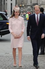KATE MIDDLETON at Observance for Commonwealth Day service at Westminster Abbey in London