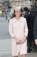 KATE MIDDLETON at Observance for Commonwealth Day service at Westminster Abbey in London