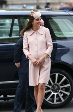 KATE MIDDLETON at Observance for Commonwealth Day service at Westminster Abbey in London