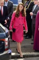 KATE MIDDLETON at the Stephen Lawrence Centre in London