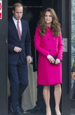 KATE MIDDLETON at the Stephen Lawrence Centre in London