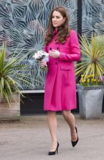 KATE MIDDLETON at the Stephen Lawrence Centre in London
