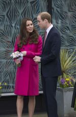 KATE MIDDLETON at the Stephen Lawrence Centre in London