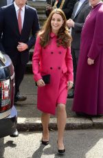 KATE MIDDLETON at the Stephen Lawrence Centre in London