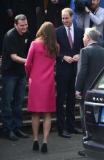 KATE MIDDLETON at the Stephen Lawrence Centre in London