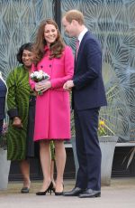 KATE MIDDLETON at the Stephen Lawrence Centre in London
