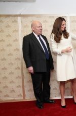 KATE MIDDLETON on the Set of Downton Abbey in London