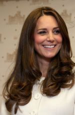 KATE MIDDLETON on the Set of Downton Abbey in London