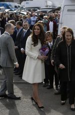KATE MIDDLETON on the Set of Downton Abbey in London