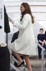 KATE MIDDLETON on the Set of Downton Abbey in London