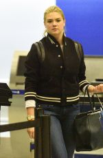 KATE UPTON at Los Angeles International Airport 2802