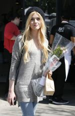 KATHERINE MCNAMARA Shopping at Farmers Market in Studio City