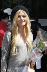 KATHERINE MCNAMARA Shopping at Farmers Market in Studio City