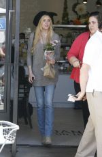 KATHERINE MCNAMARA Shopping at Farmers Market in Studio City