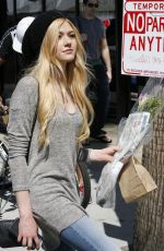 KATHERINE MCNAMARA Shopping at Farmers Market in Studio City