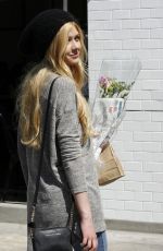 KATHERINE MCNAMARA Shopping at Farmers Market in Studio City