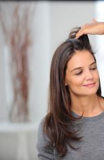 KATIE HOLMES - Alterna Haircare Ad Campaign Photoshoot