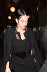 KATY PERRY Arrives at Givenchy Fashion Show in Paris