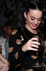 KATY PERRY at Moschino Party at VIP Club in Paris