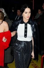 KATY PERRY Leaves Karl Lagerfeld