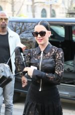 KATY PERRY Out and About in Paris 0803