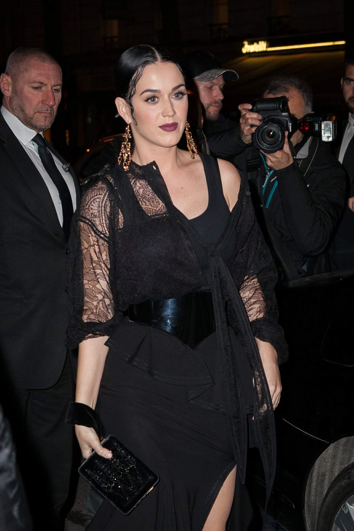 KATY PERRY Out for Dinner in Paris – HawtCelebs