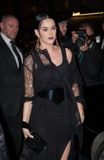 KATY PERRY Out for Dinner in Paris 0803