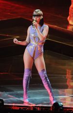KATY PERRY Performs on Her Prismatic Tour in Amsterdam