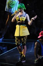 KATY PERRY Performs on Her Prismatic Tour in Amsterdam