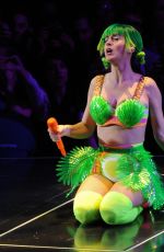 KATY PERRY Performs on Her Prismatic Tour in Amsterdam