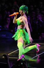 KATY PERRY Performs on Her Prismatic Tour in Amsterdam