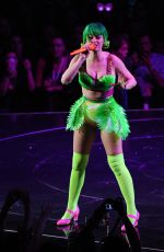 KATY PERRY Performs on Her Prismatic Tour in Amsterdam