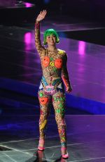 KATY PERRY Performs on Her Prismatic Tour in Amsterdam